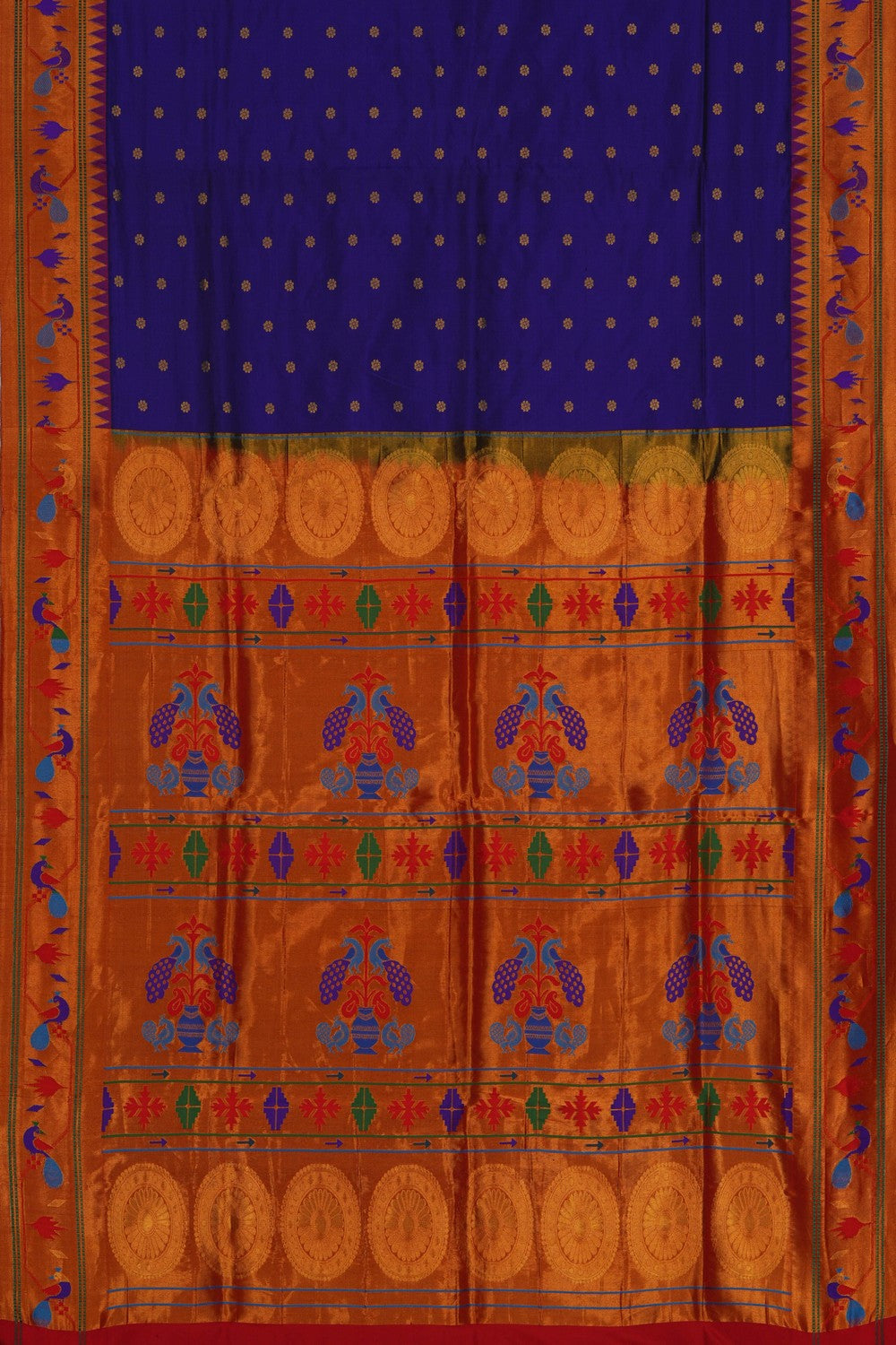 Paithani Purple Saree