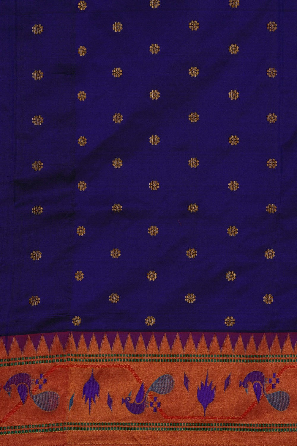 Paithani Purple Saree