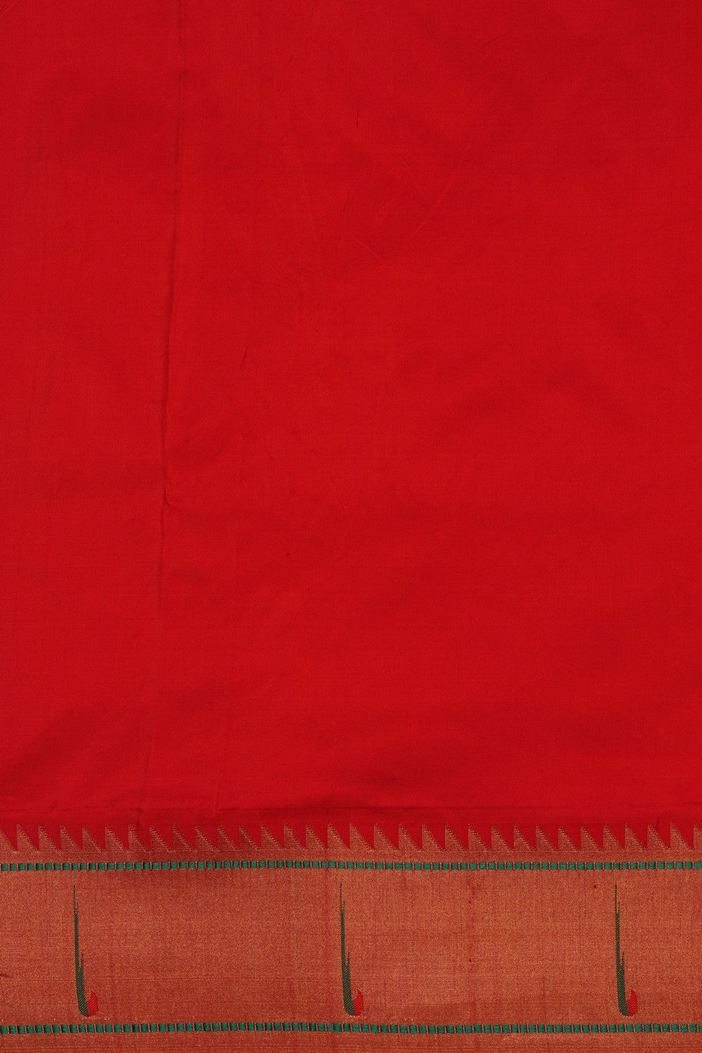 Image of Paithani Red Saree