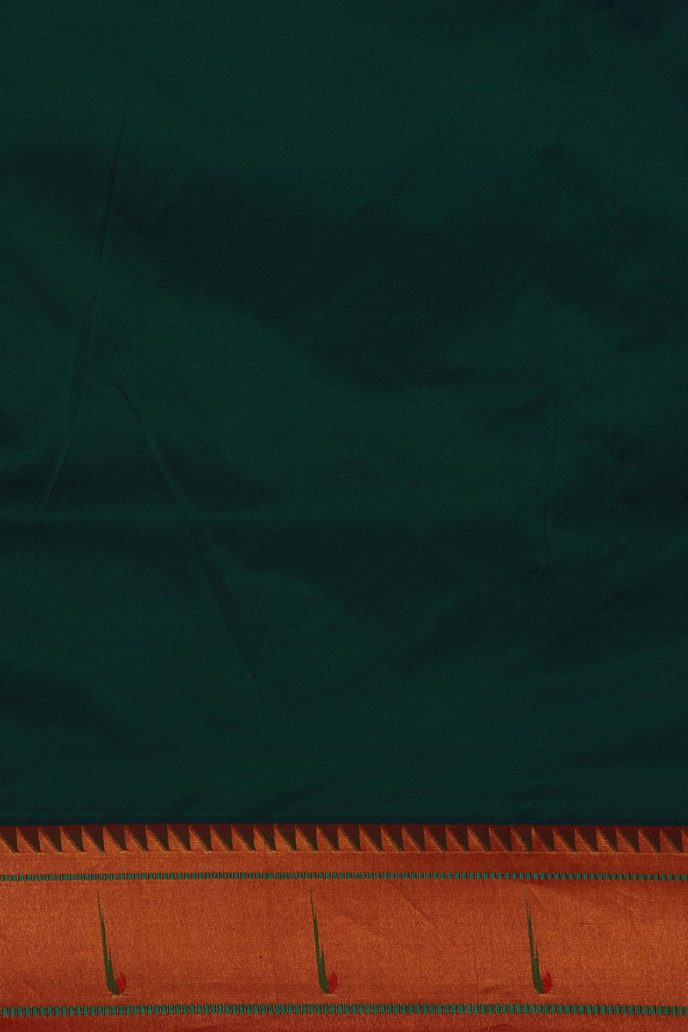 Image of Paithani Peacock-Blue Saree