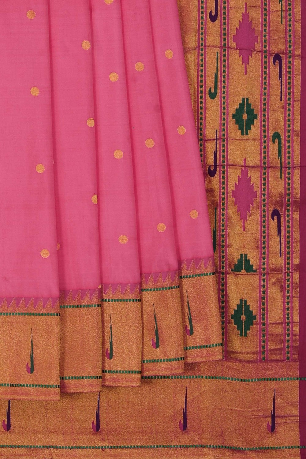 Image of Paithani Pink Saree