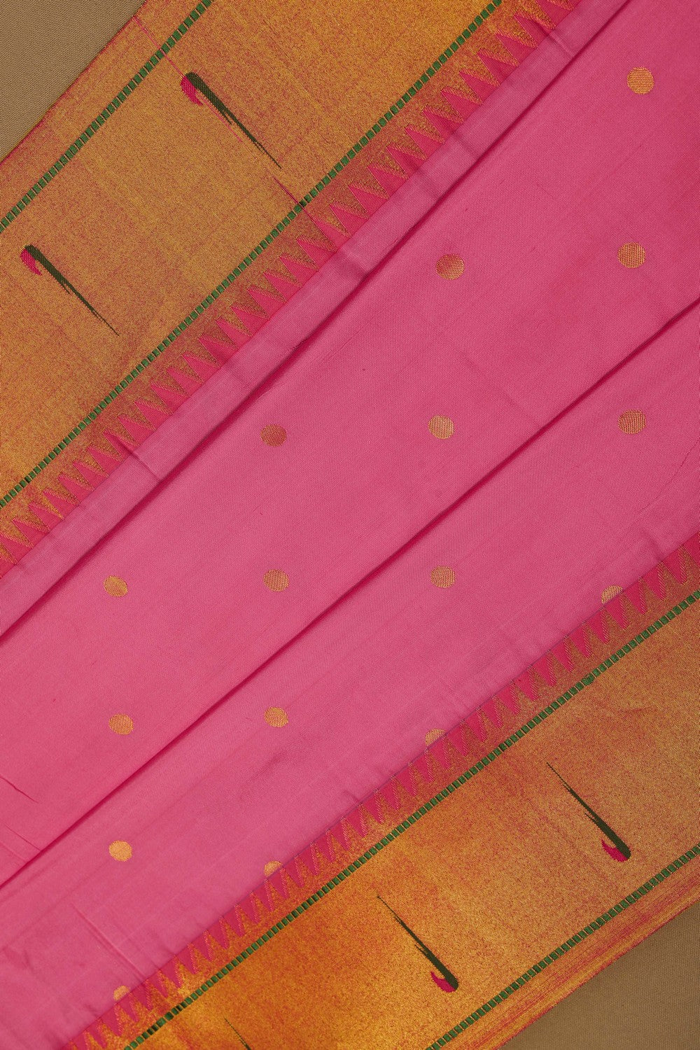 Image of Paithani Pink Saree