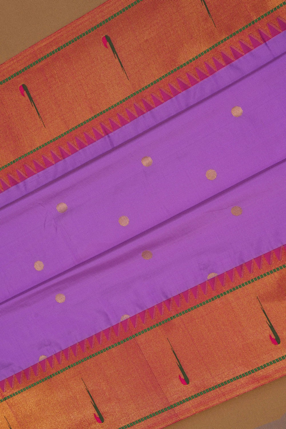 Image of Paithani Purple Saree