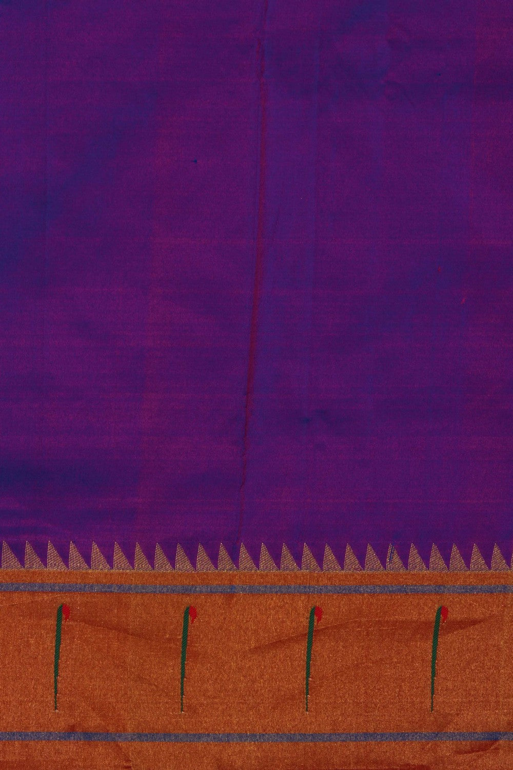 Paithani Purple Saree