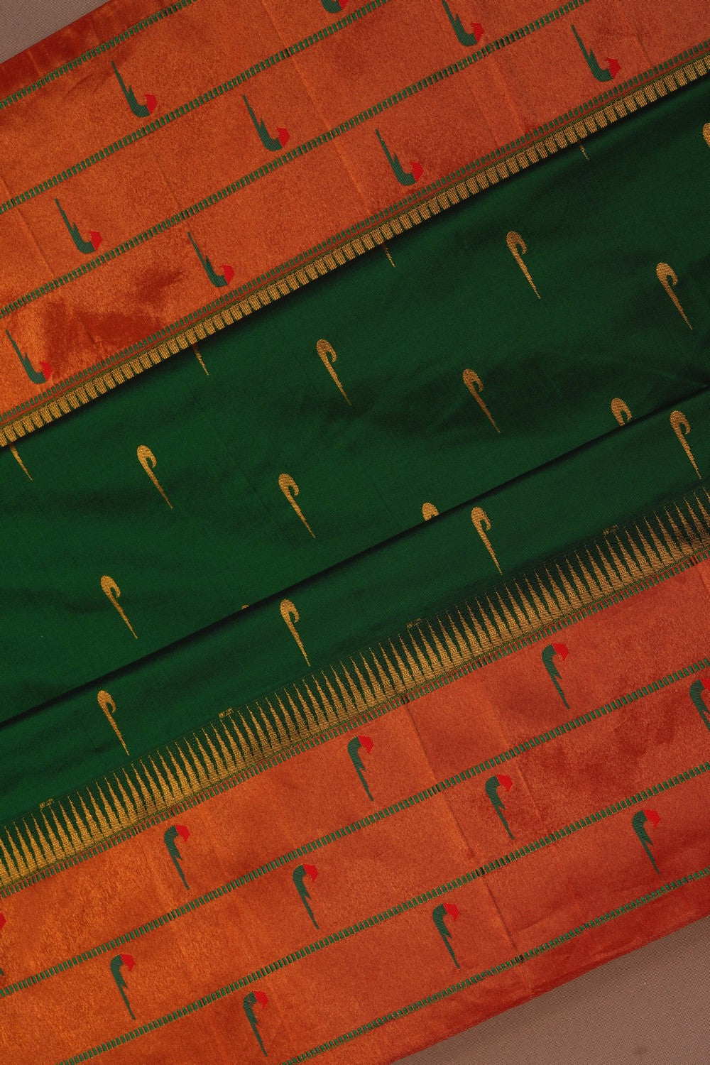 Image of Paithani Green Saree