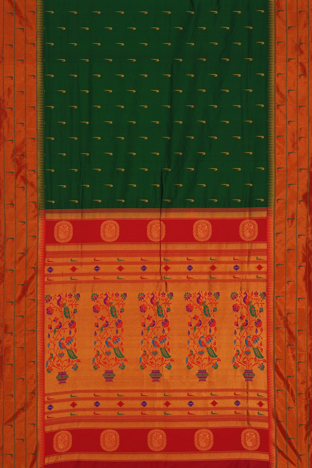 Image of Paithani Green Saree