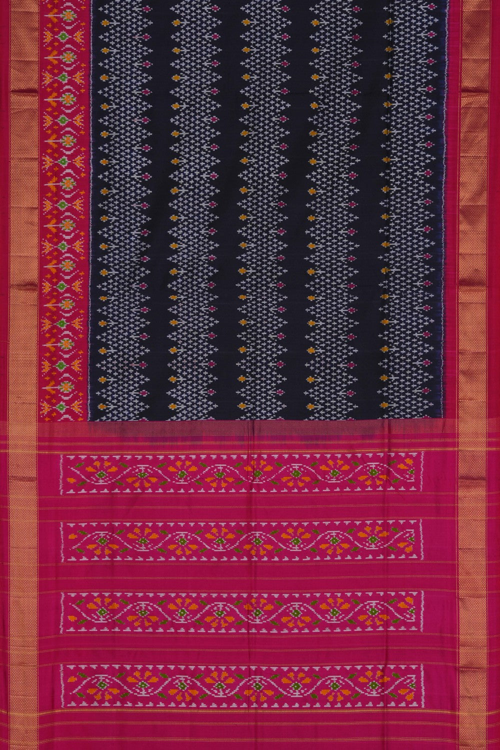 Image of Pochampally Ikat Silk Saree