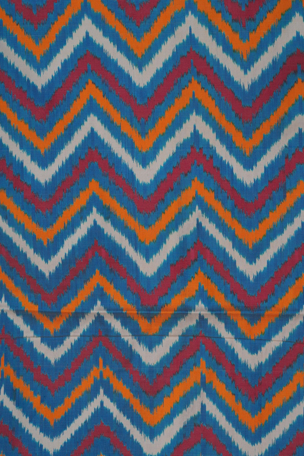 Image of Pochampally Ikat Silk Saree