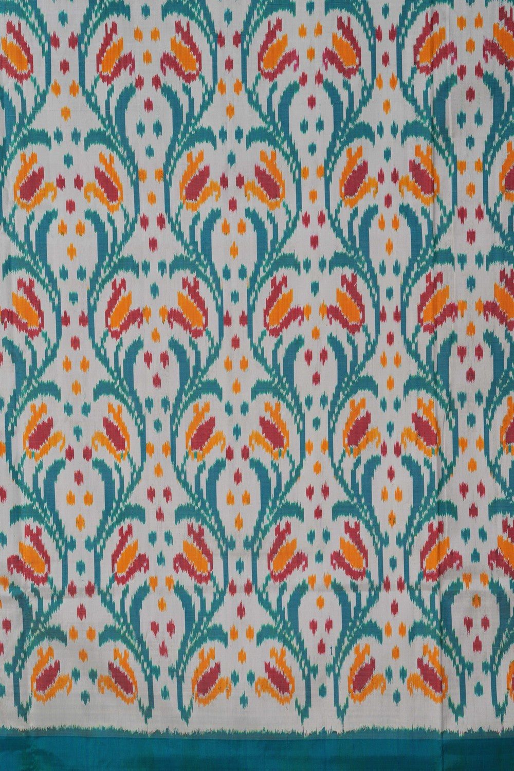 Image of Pochampally Ikat Silk Saree