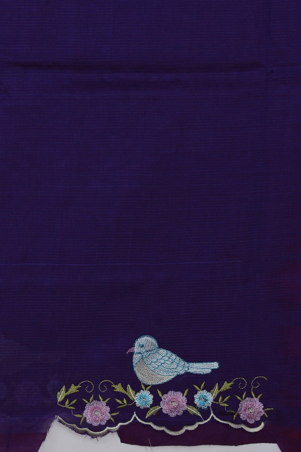 Image of Mangalgiri Embroidery Saree