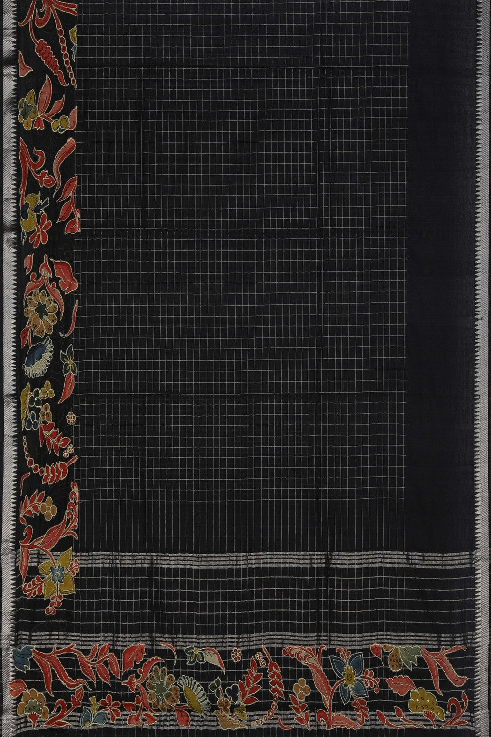 Image of Mangalgiri Embroidery Saree