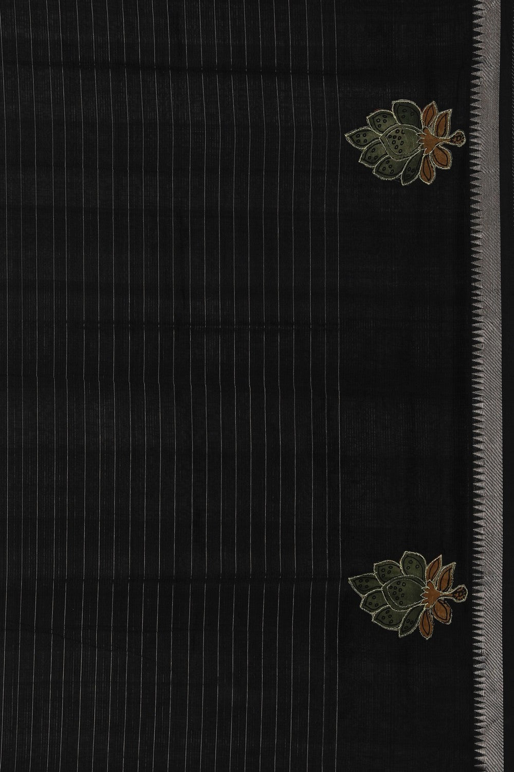 Image of Mangalgiri Embroidery Saree