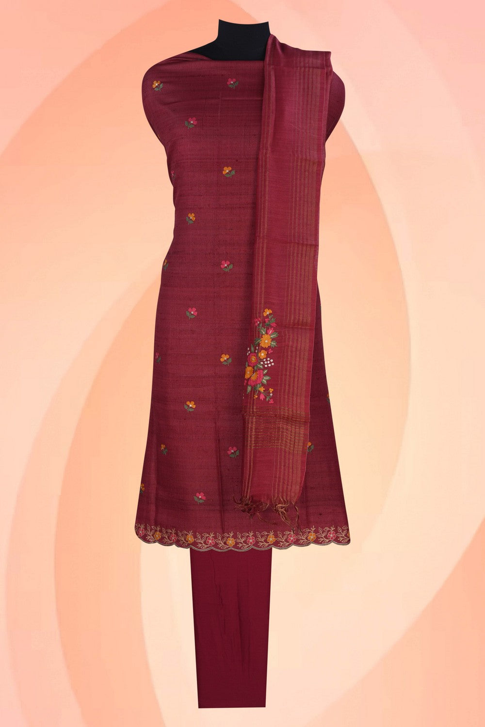 Unstitched Suit Set Fabric (3 Pcs Set)