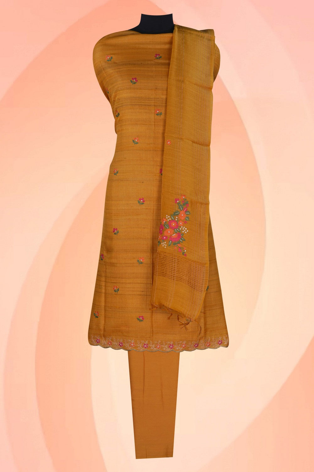 Image of Unstitched Suit Set Fabric (3 Pcs Set)