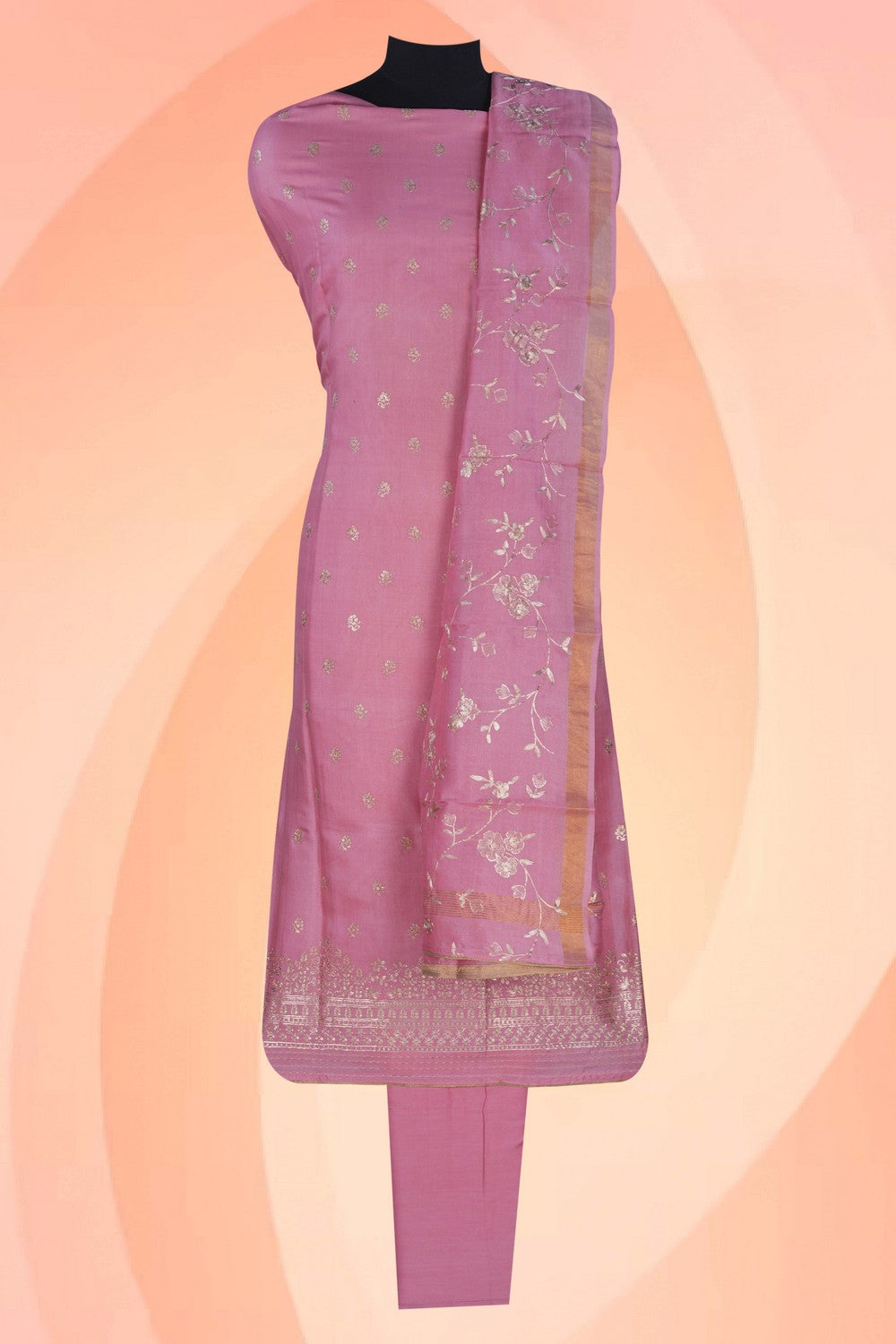 Image of Unstitched Suit Set Fabric (3 Pcs Set)