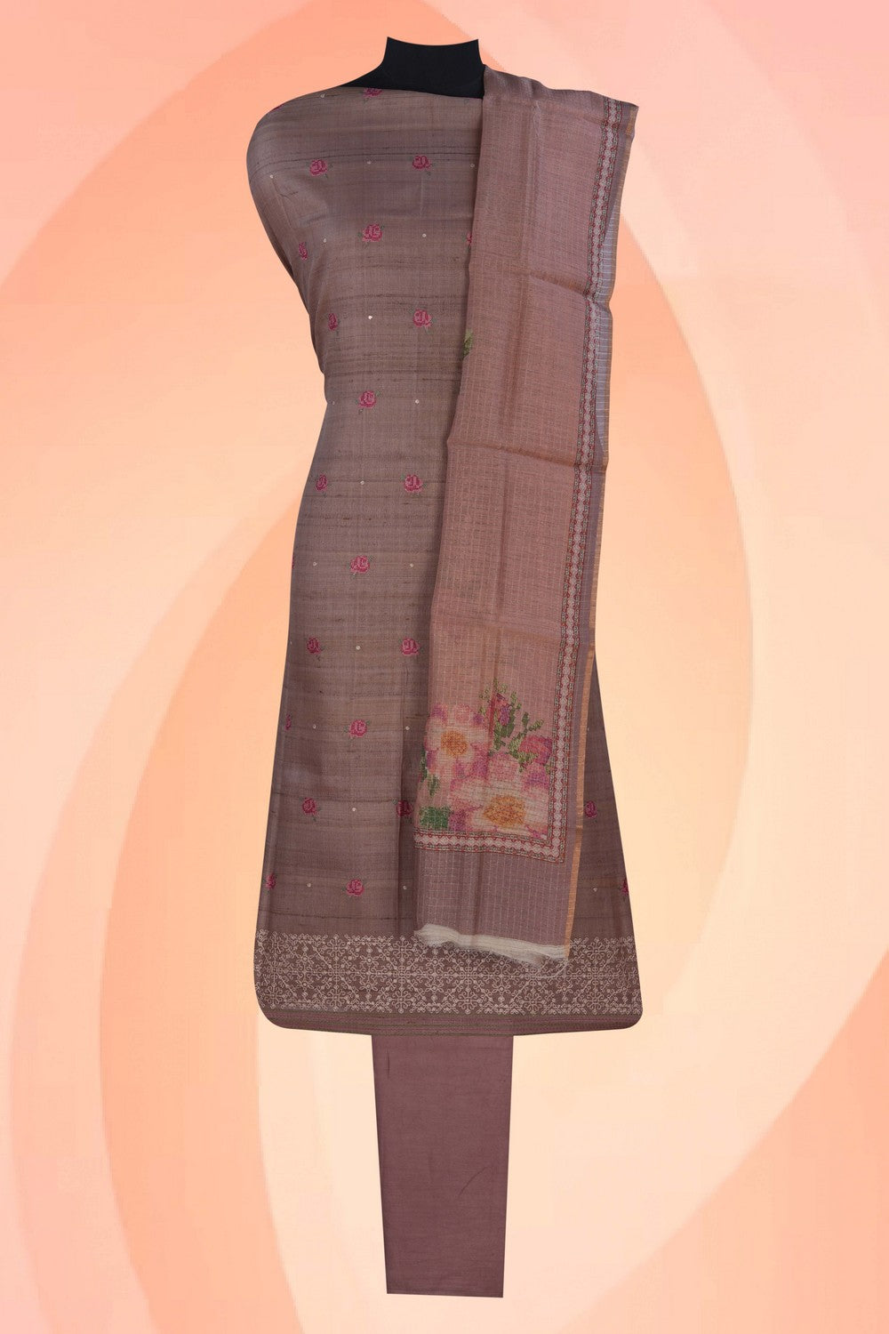 Unstitched Suit Set Fabric (3 Pcs Set)