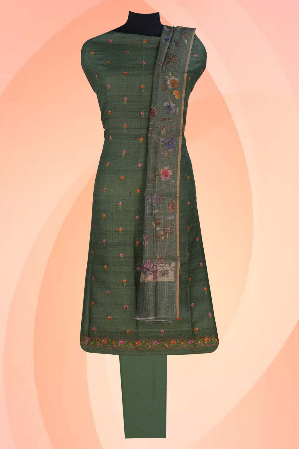 Image of Unstitched Suit Set Fabric (3 Pcs Set)