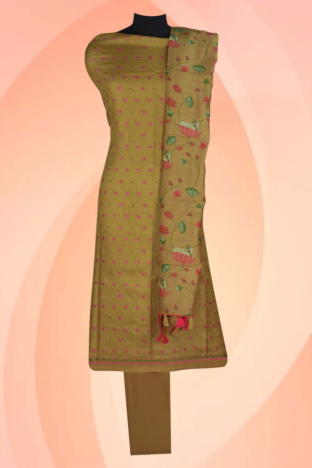 Unstitched Suit Set Fabric (3 Pcs Set)