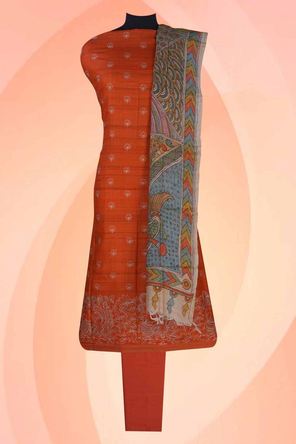 Image of Unstitched Suit Set Fabric (3 Pcs Set)