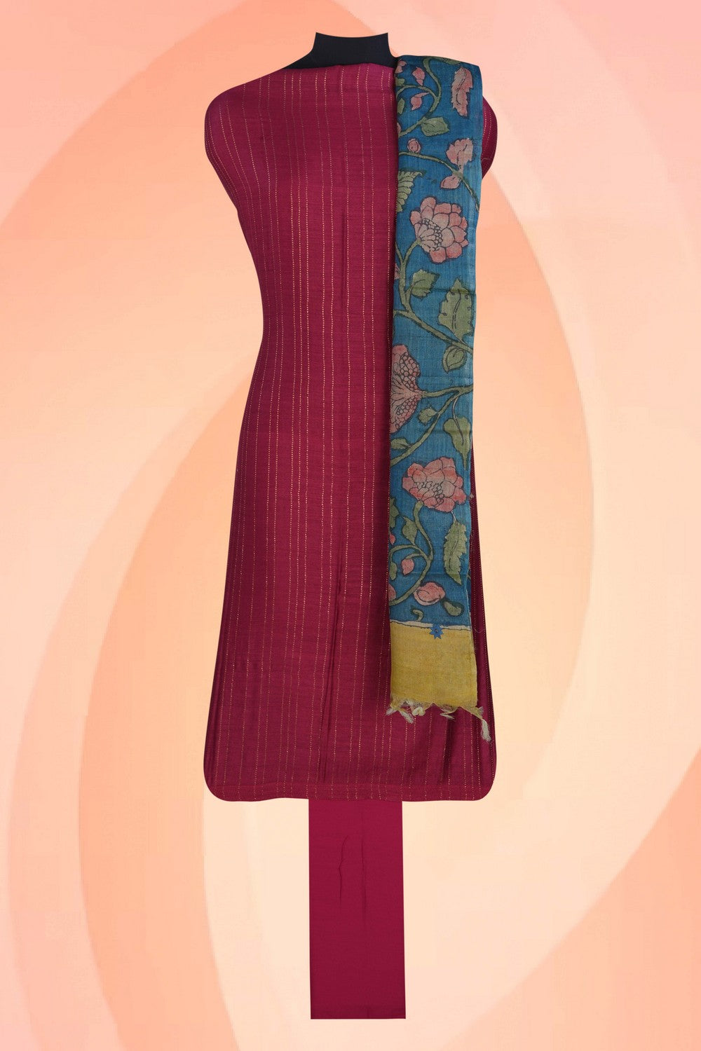 Image of Unstitched Suit Set Fabric (3 Pcs Set)