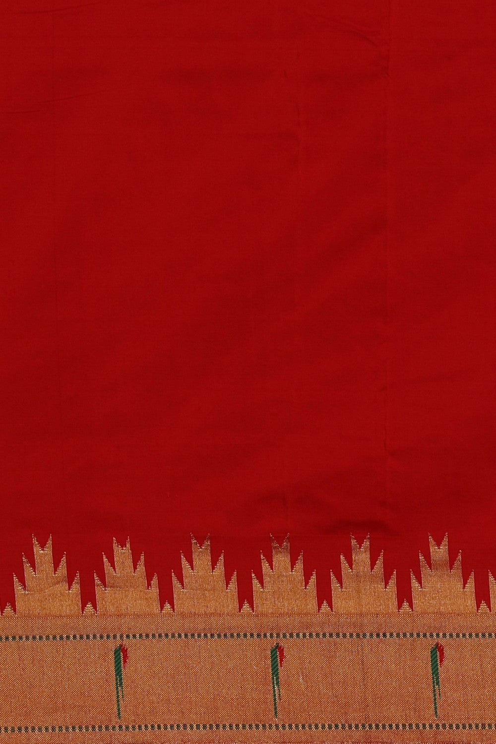 Image of Paithani White Saree