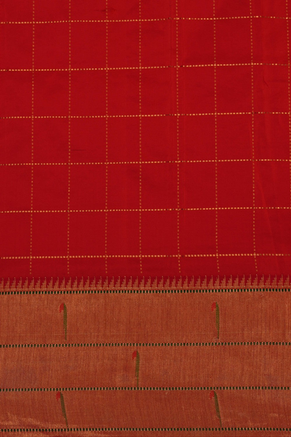 Paithani Indigo Blue Saree