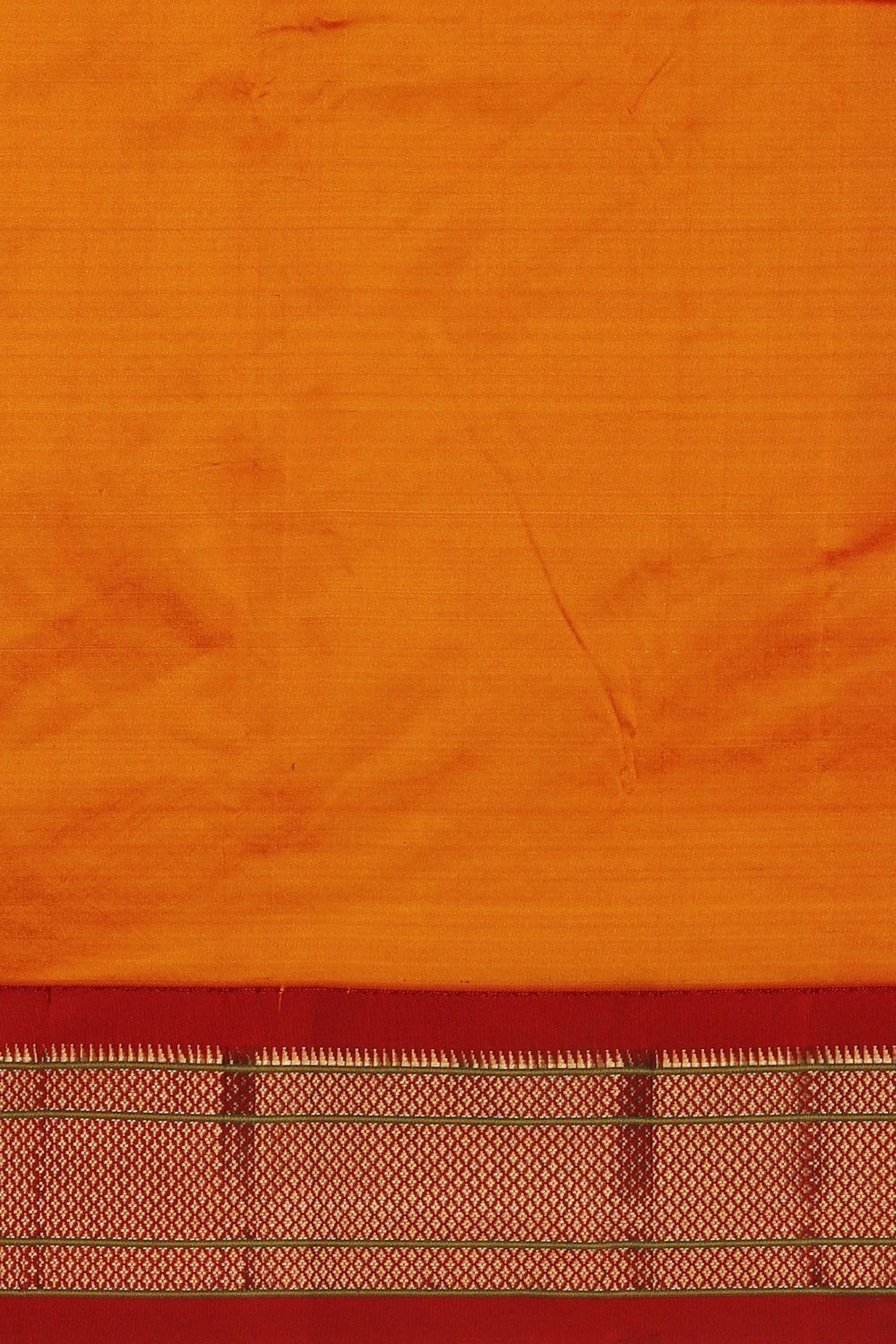 Image of Paithani Sunset Orange Saree