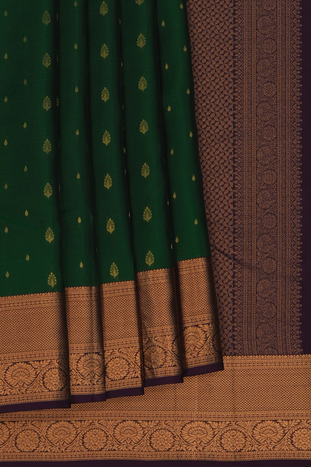 Image of South Silk Green Saree