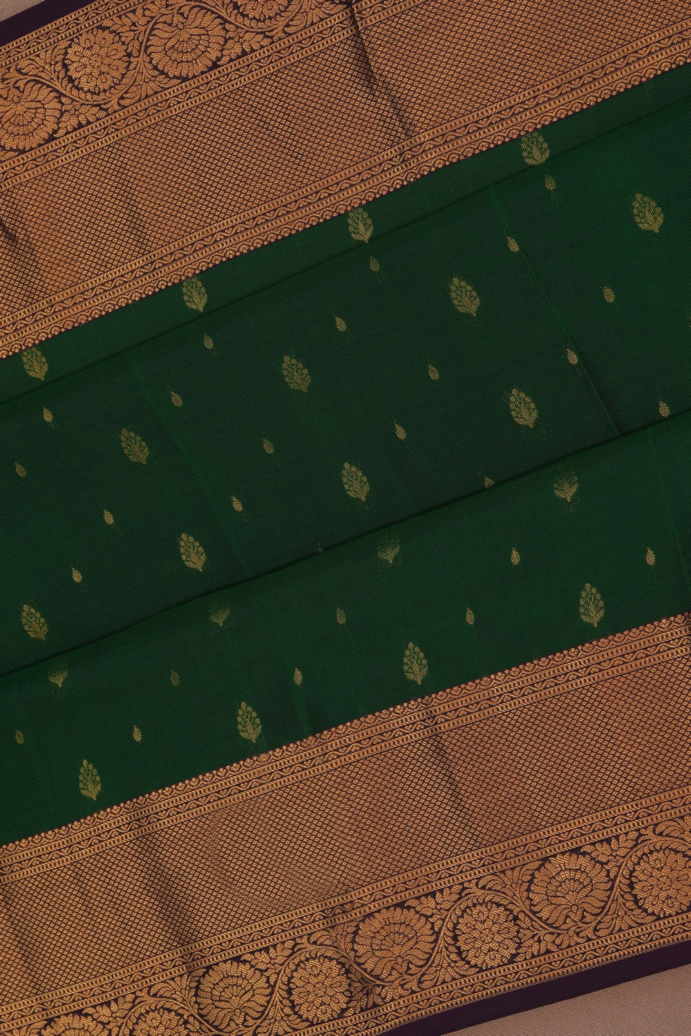 Image of South Silk Green Saree