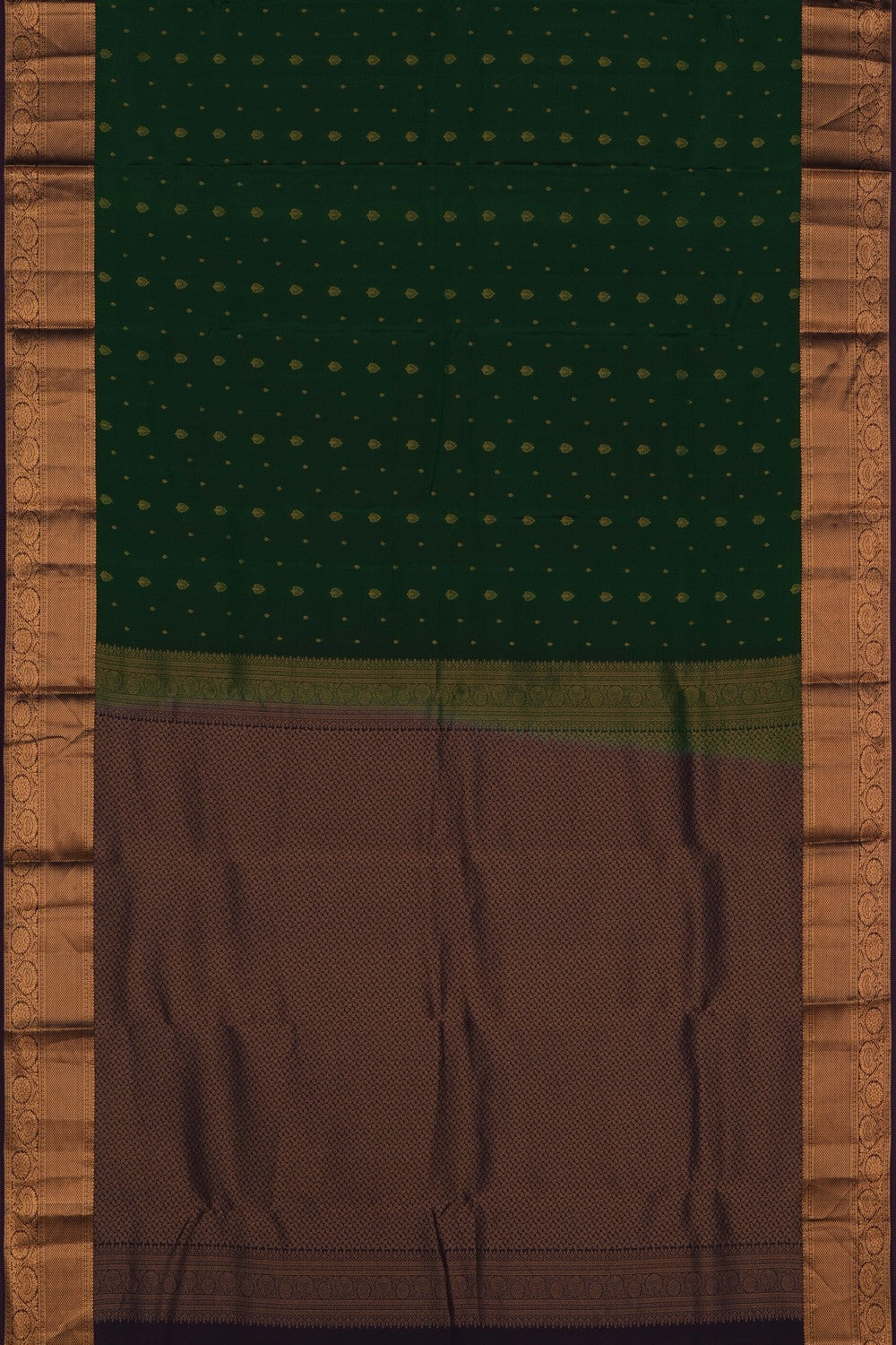 Image of South Silk Green Saree