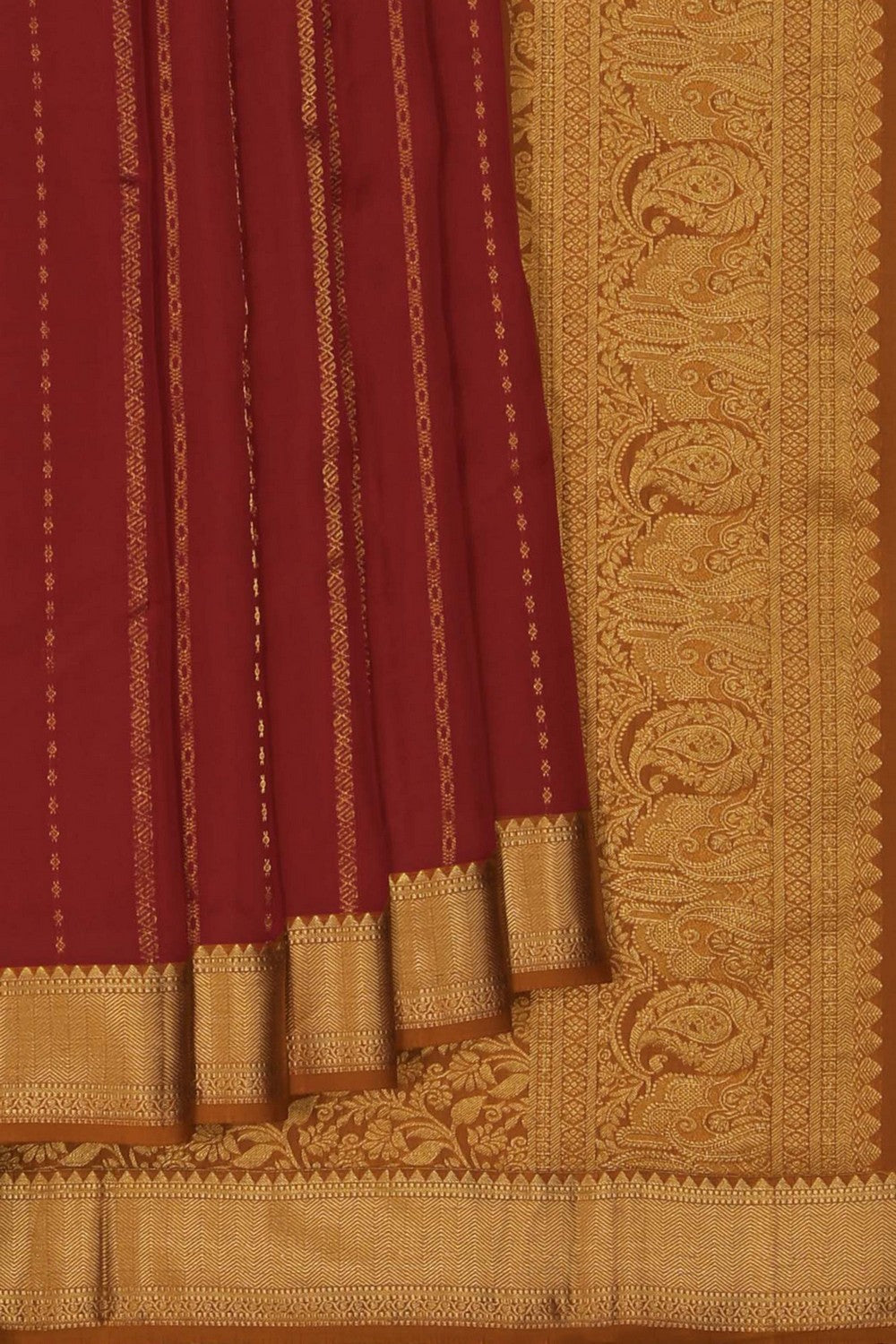Image of South Silk Red Saree