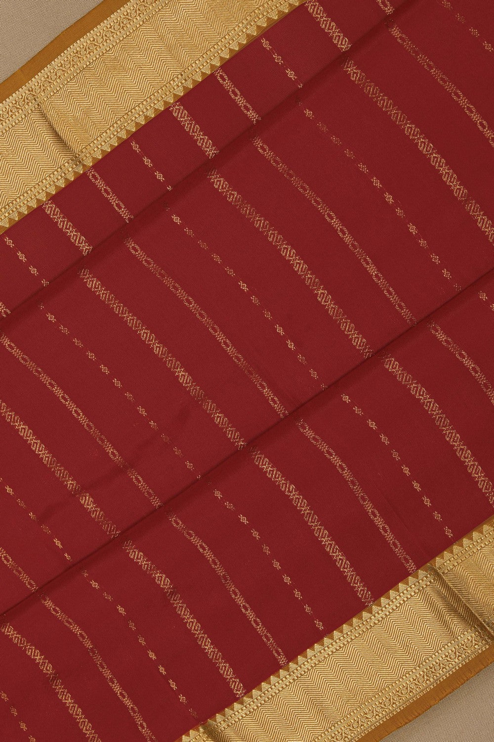 Image of South Silk Red Saree
