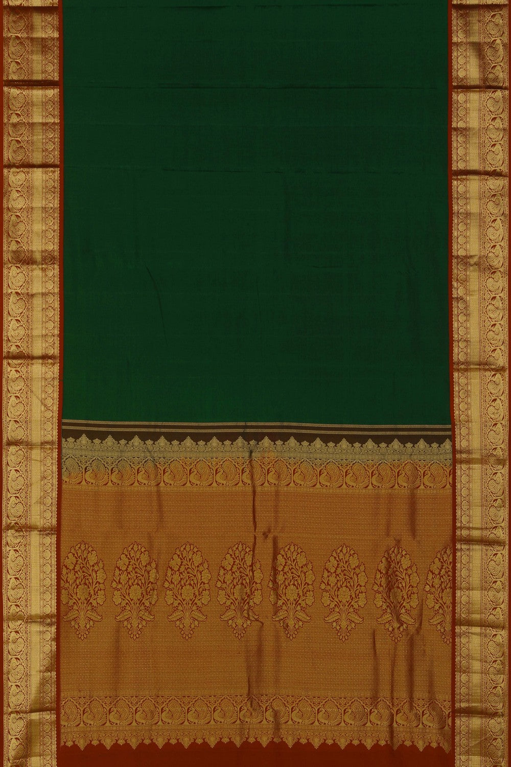 Image of South Silk Green Saree