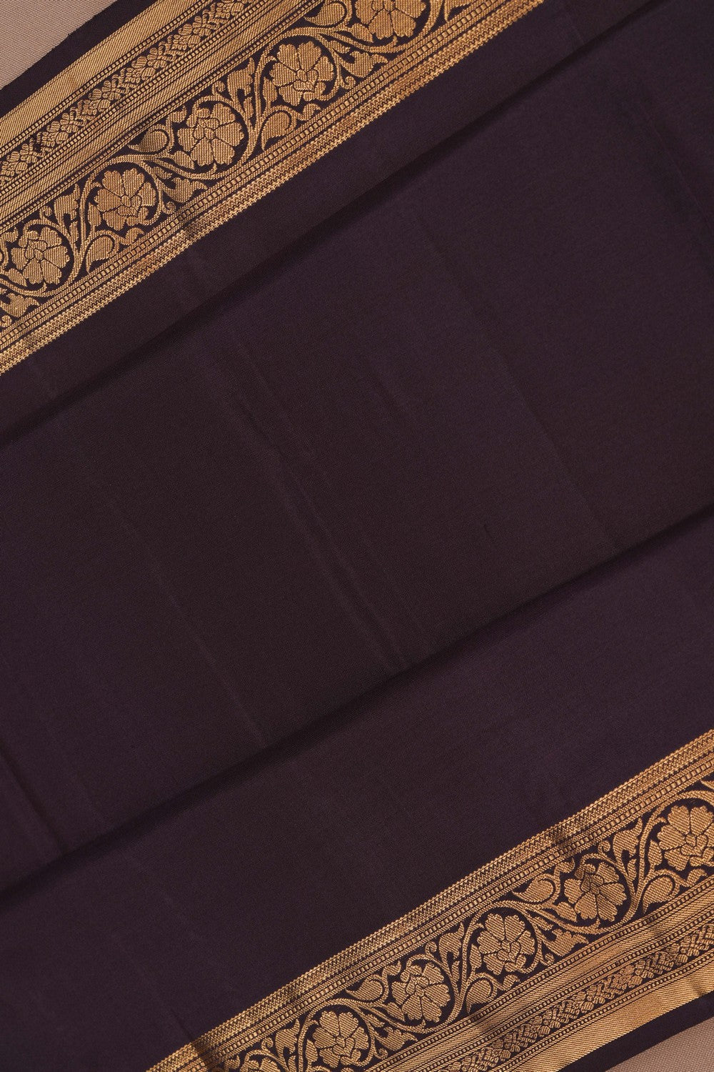 South Silk Brown Saree