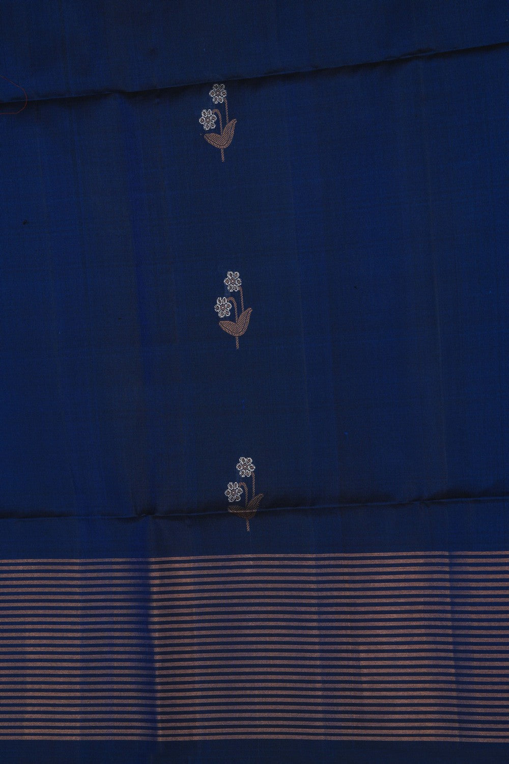 South Silk Blue Saree