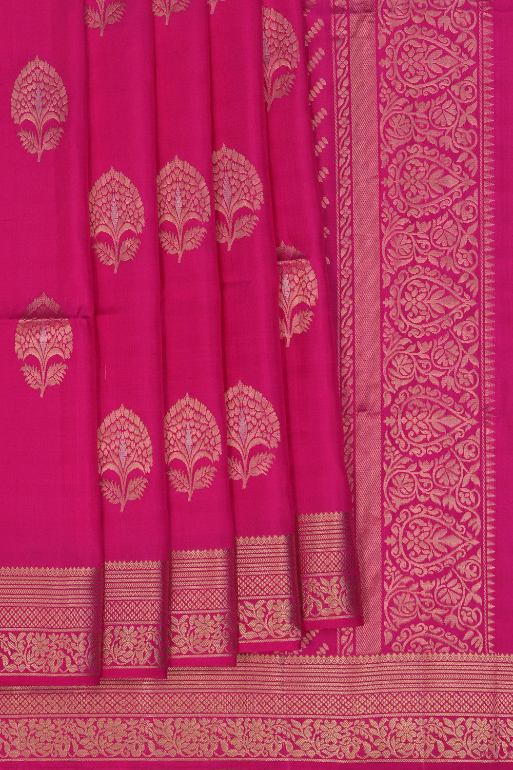 South Silk Pink Saree