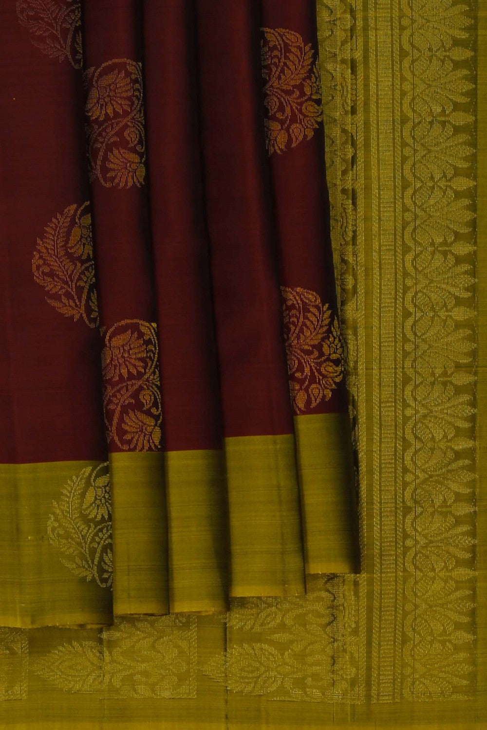 South Silk Red Saree