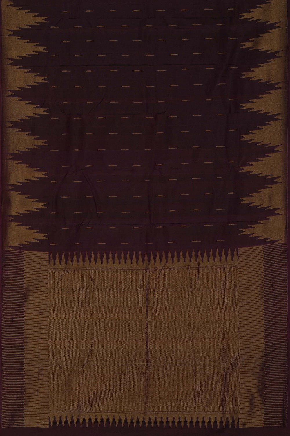 South Silk Purple Saree