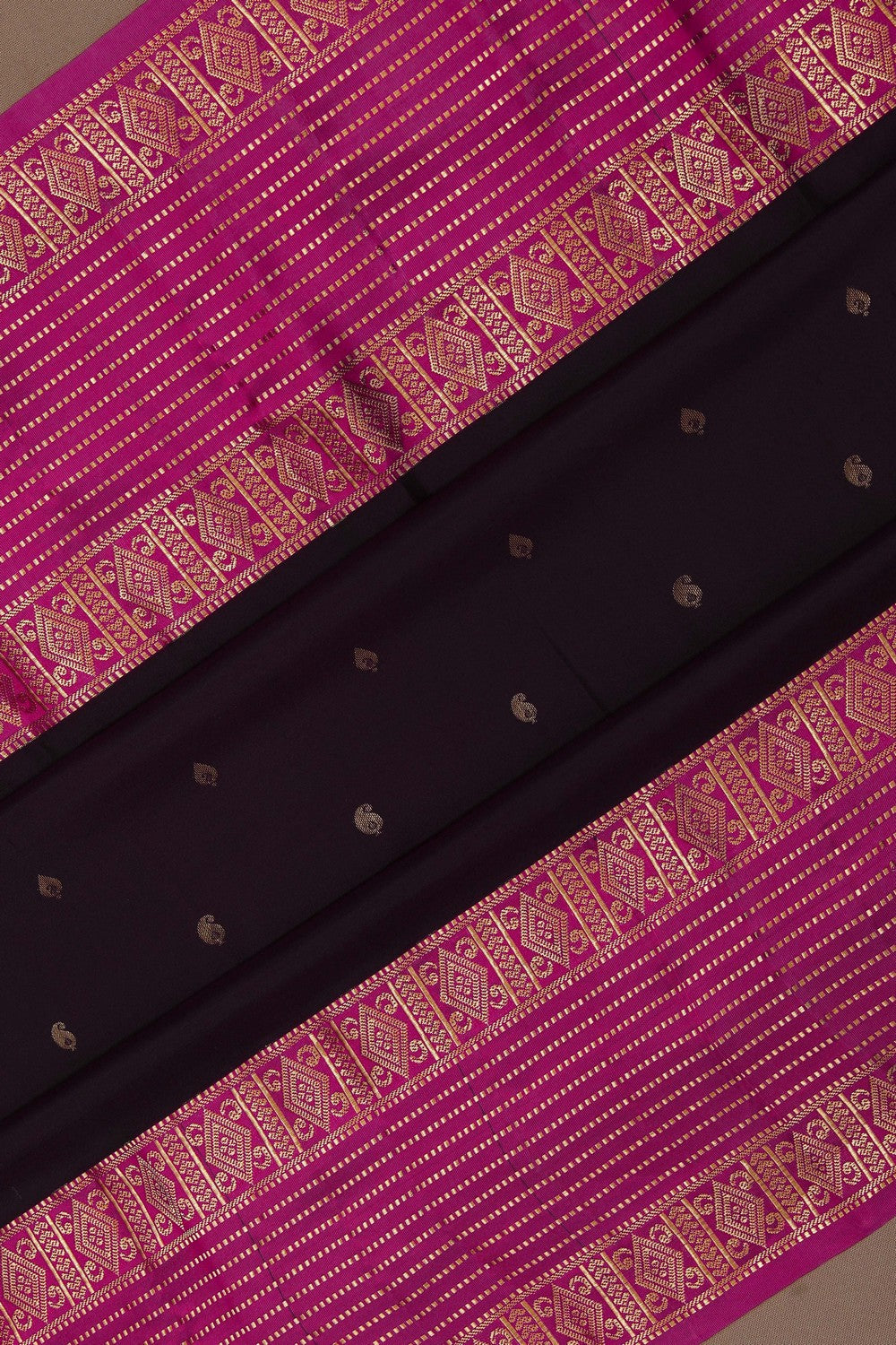 South Silk Purple Saree