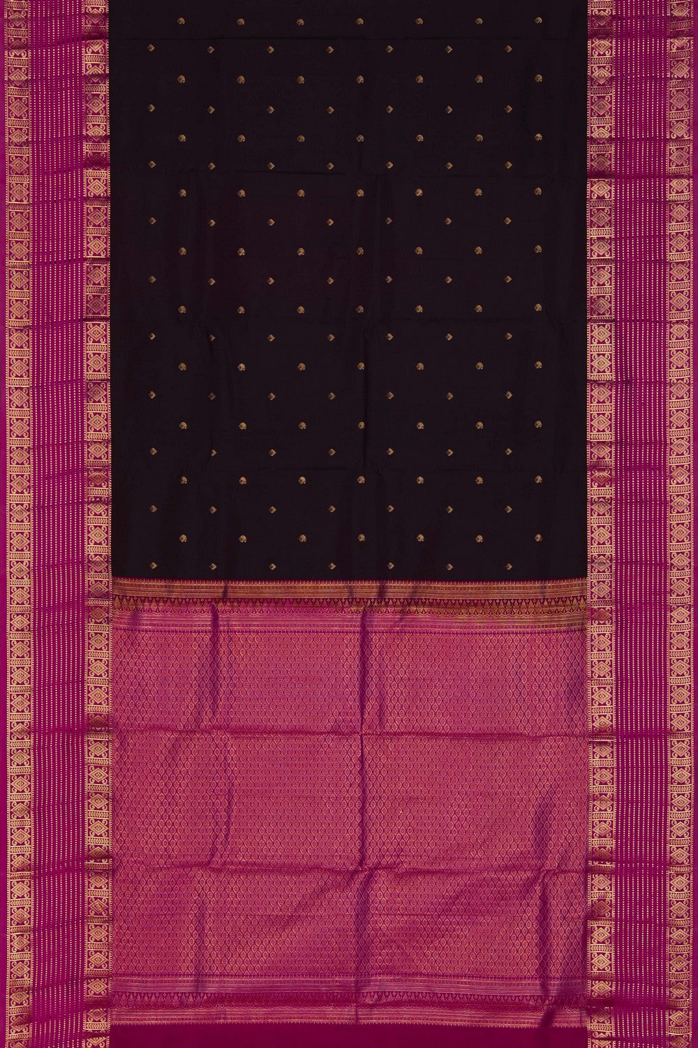 Image of South Silk Purple Saree