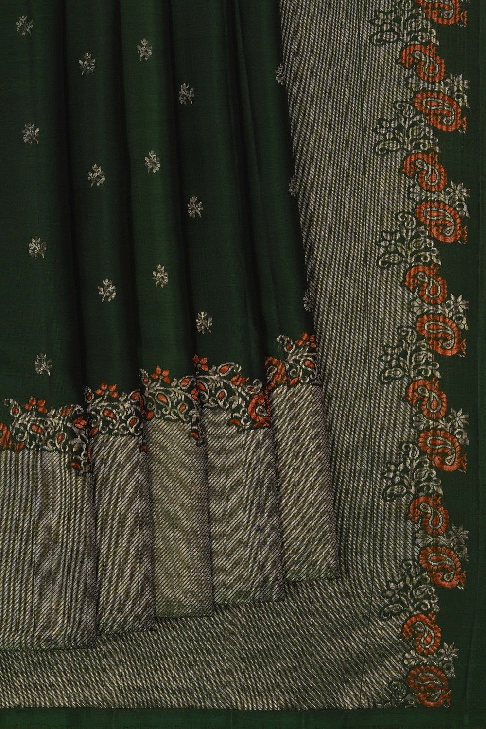 Image of South Silk Green Saree