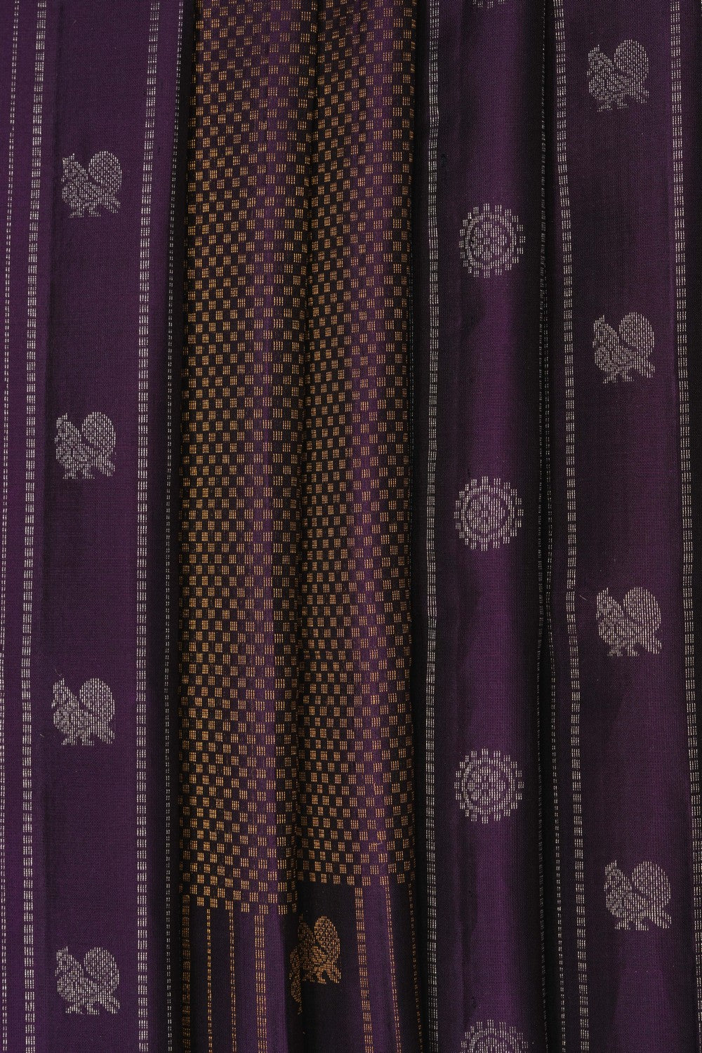Image of South Silk Violet Saree