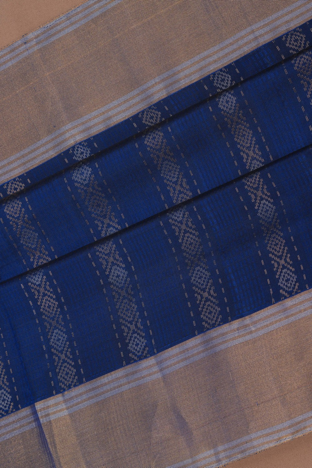 Image of South Silk Blue Saree