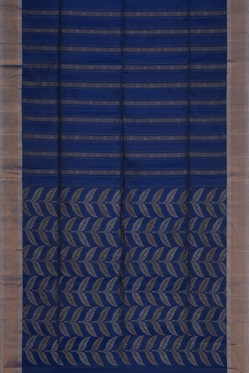 South Silk Blue Saree