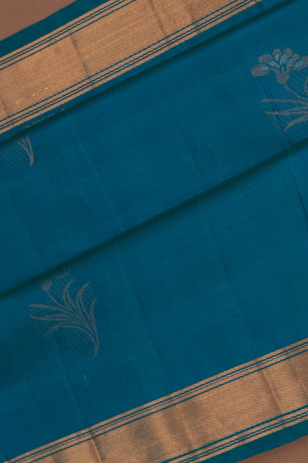 South Silk Blue Saree