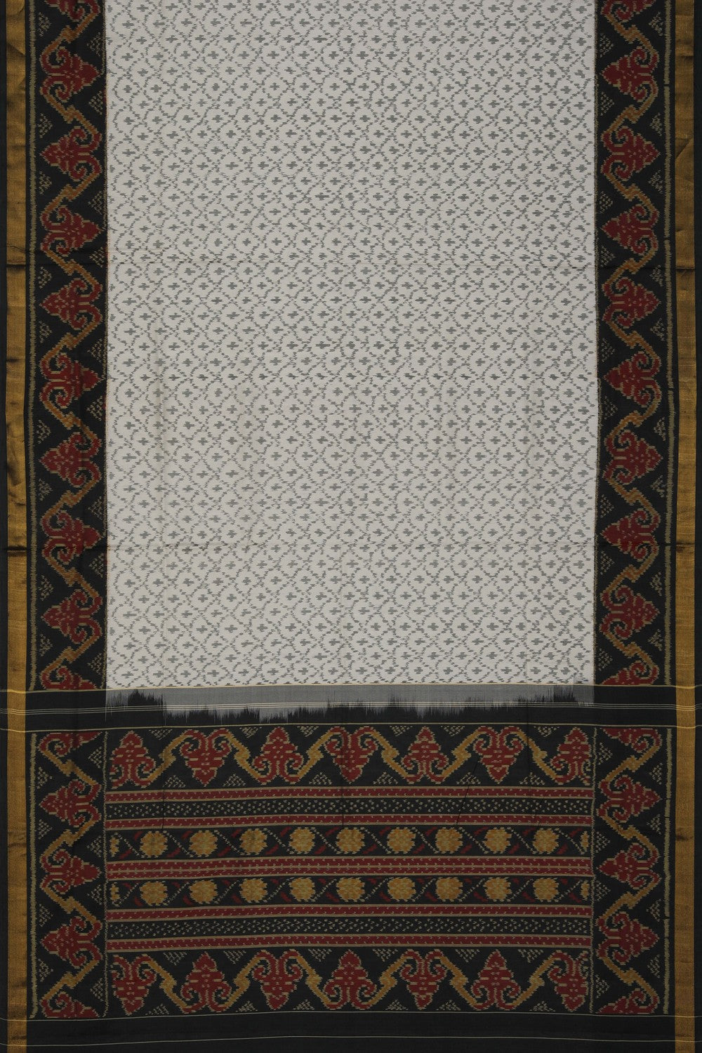 Image of Rajkot Silk White Saree