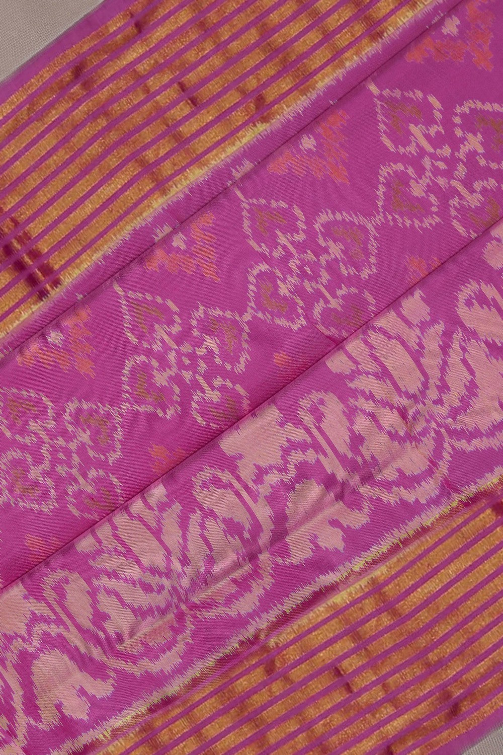 Image of Rajkot Silk Pink Saree