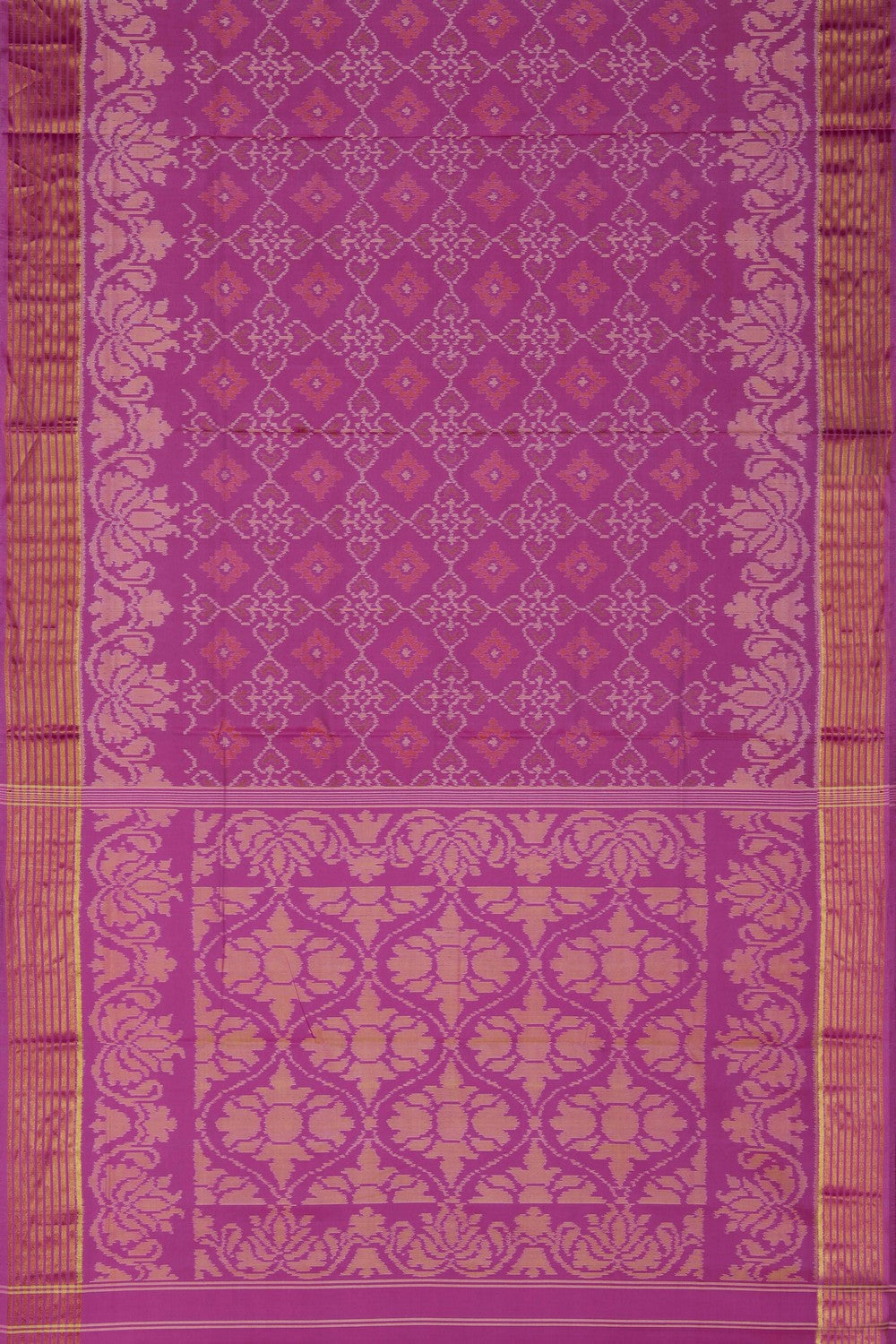 Rajkot Silk Pink Saree
