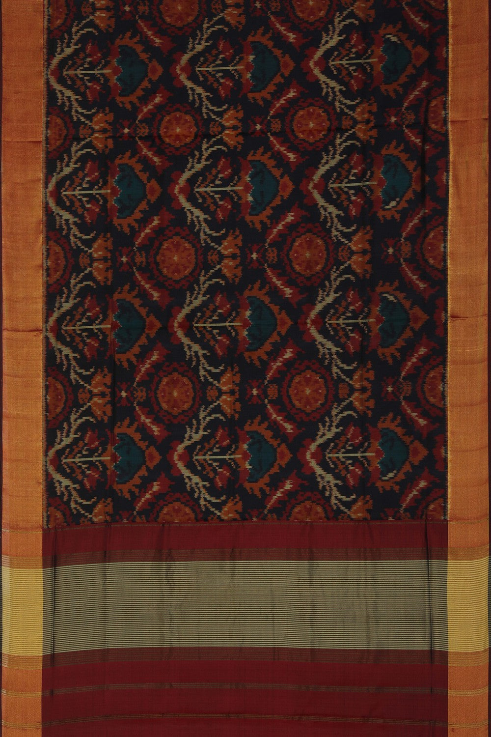 Image of Rajkot Silk Black Saree