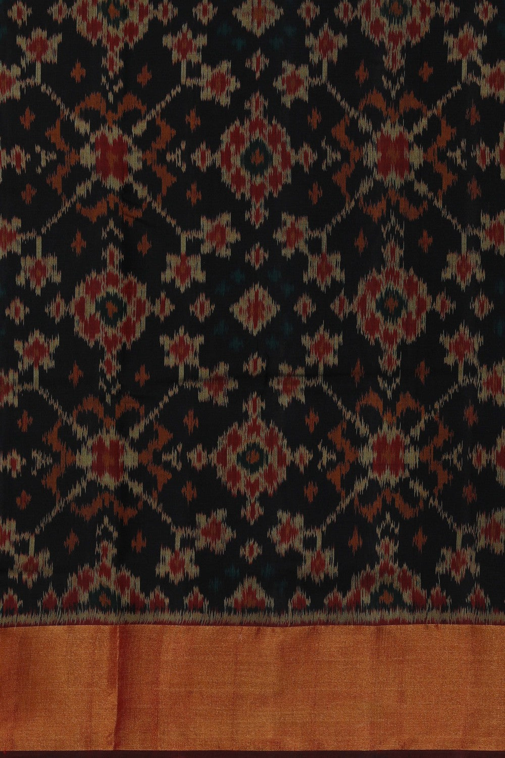 Image of Rajkot Silk Black Saree